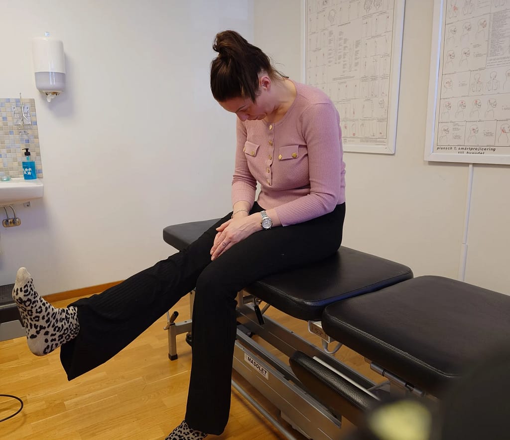Test för att se om ryggskottet är ett diskbråck